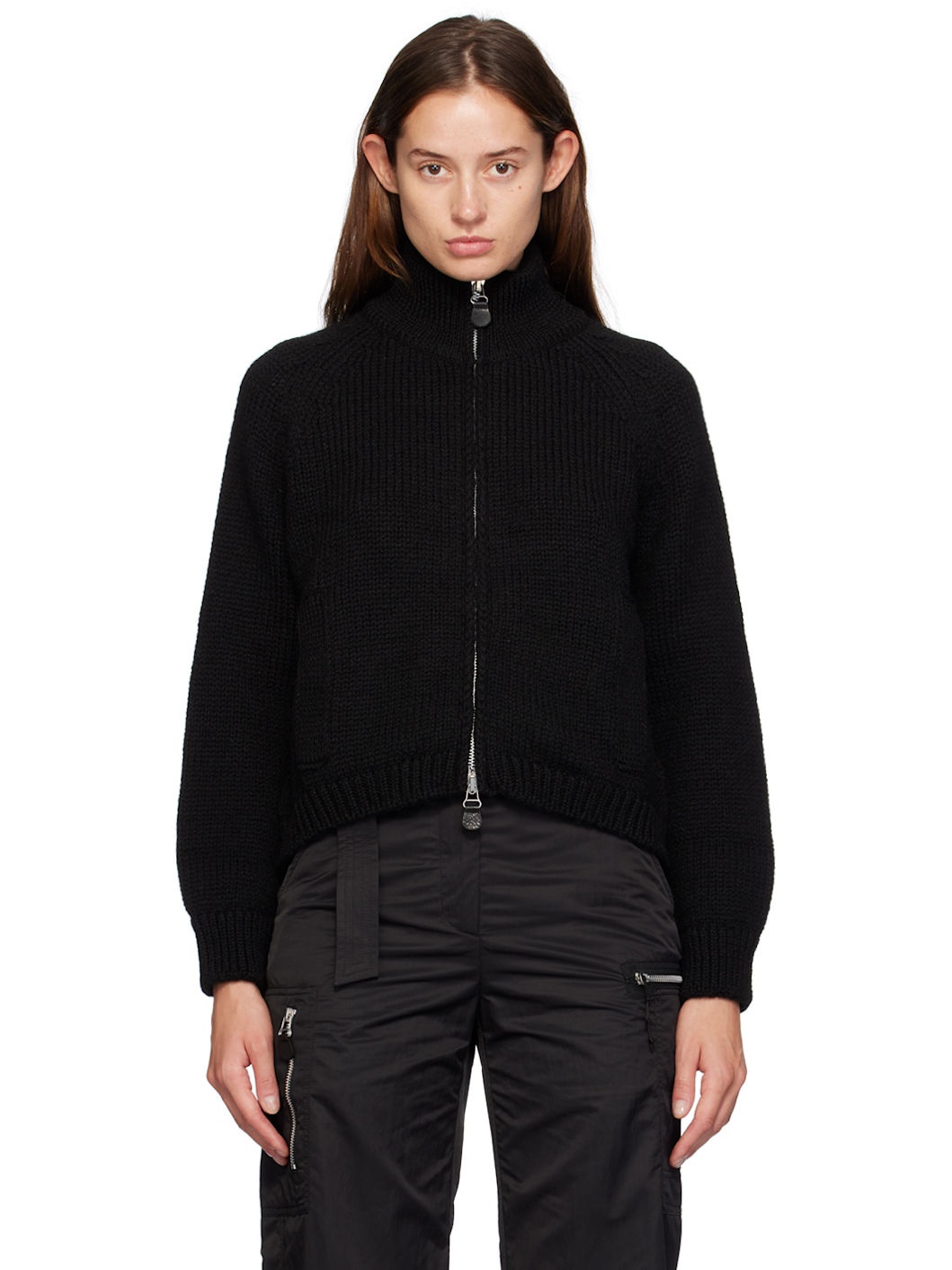 【OUR LEGACY】ULTRA ZIP FUNNEL Our Legacy - Ultra Zip Funnel Jet Black Isles Wool