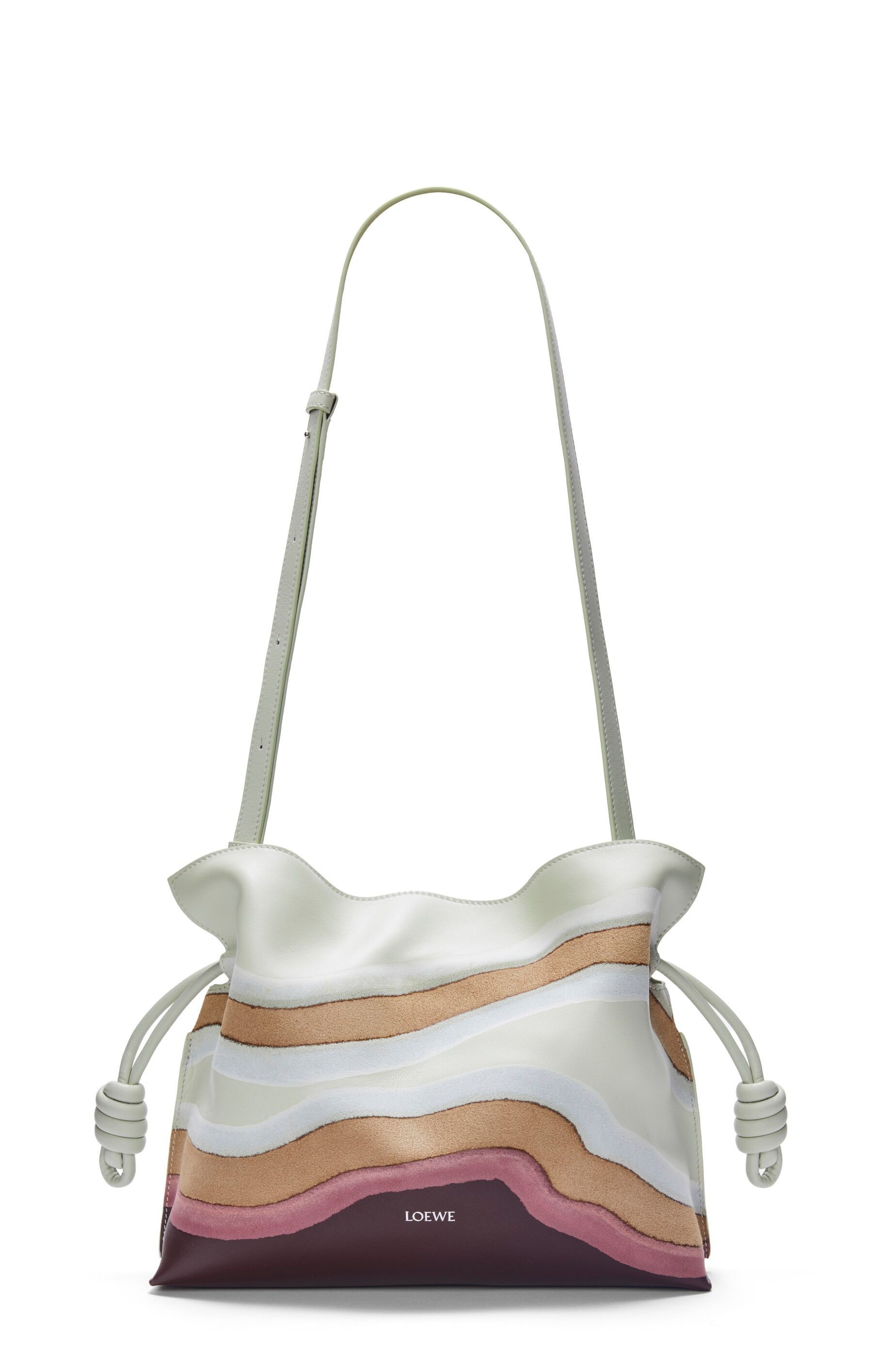 Medium Flamenco clutch in nappa calfskin - 5