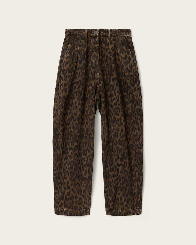 BECCA BARREL LEG DENIM PANTS 1