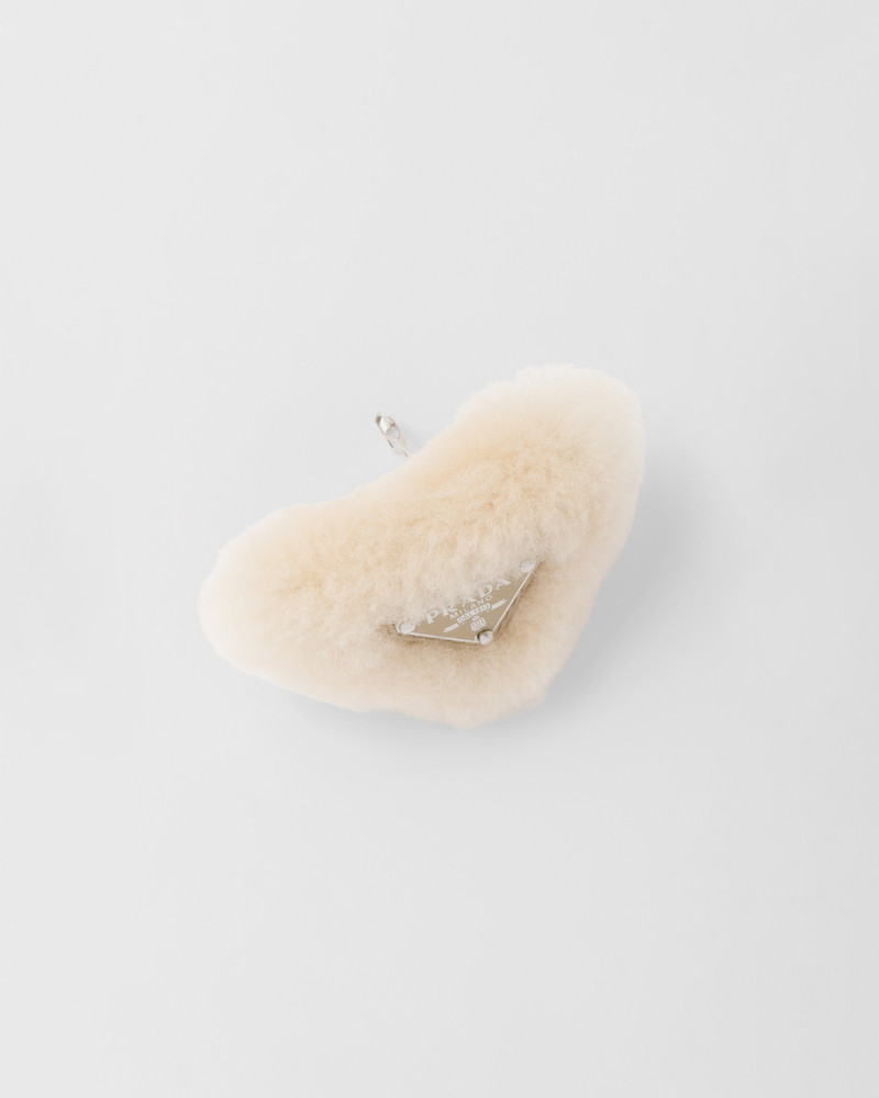Shearling hair clip 3