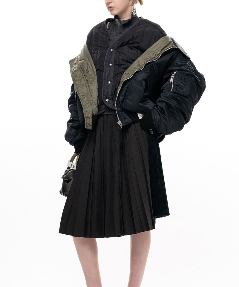 Shifted Layer Flight Jacket 4