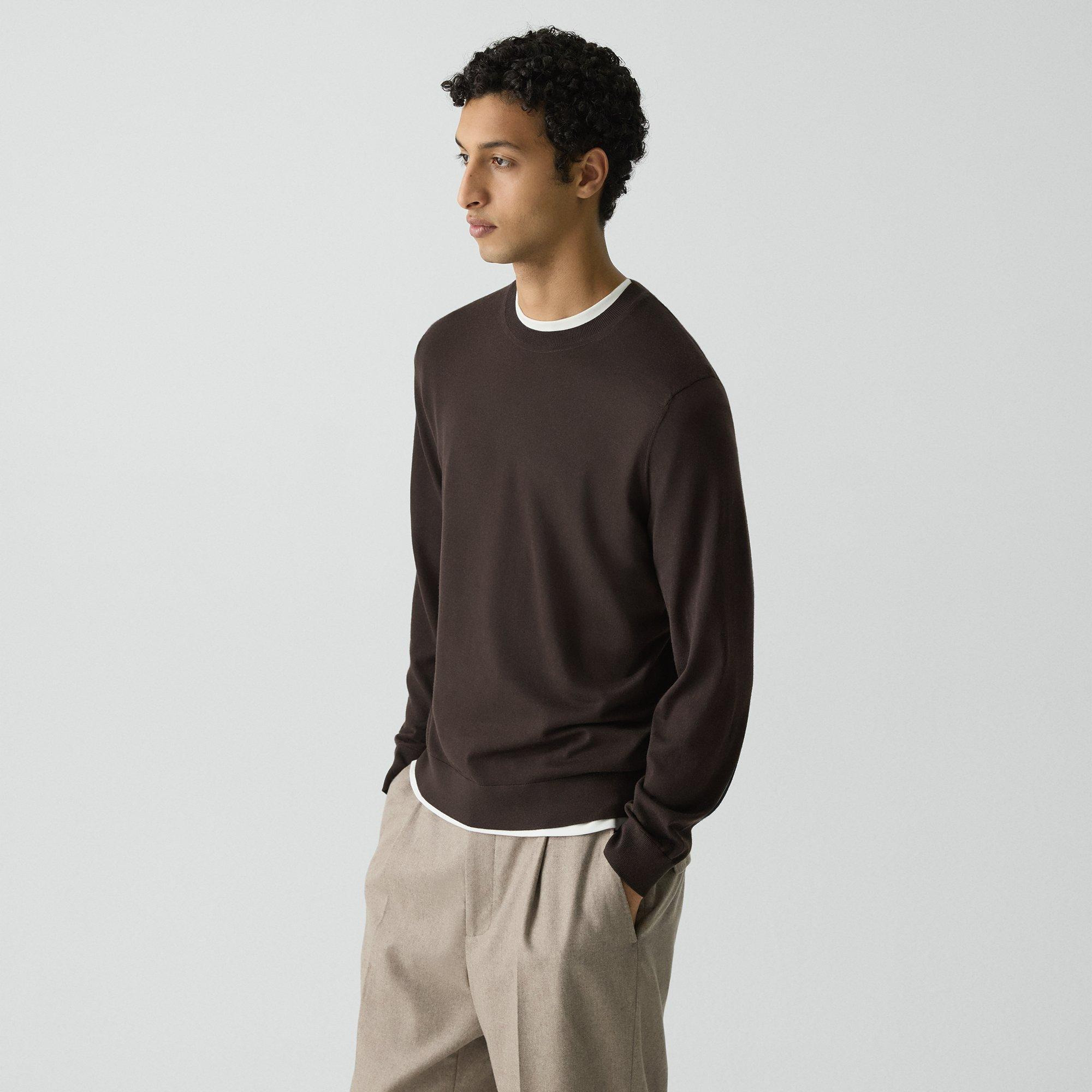 Crewneck Sweater in Regal Wool - 3