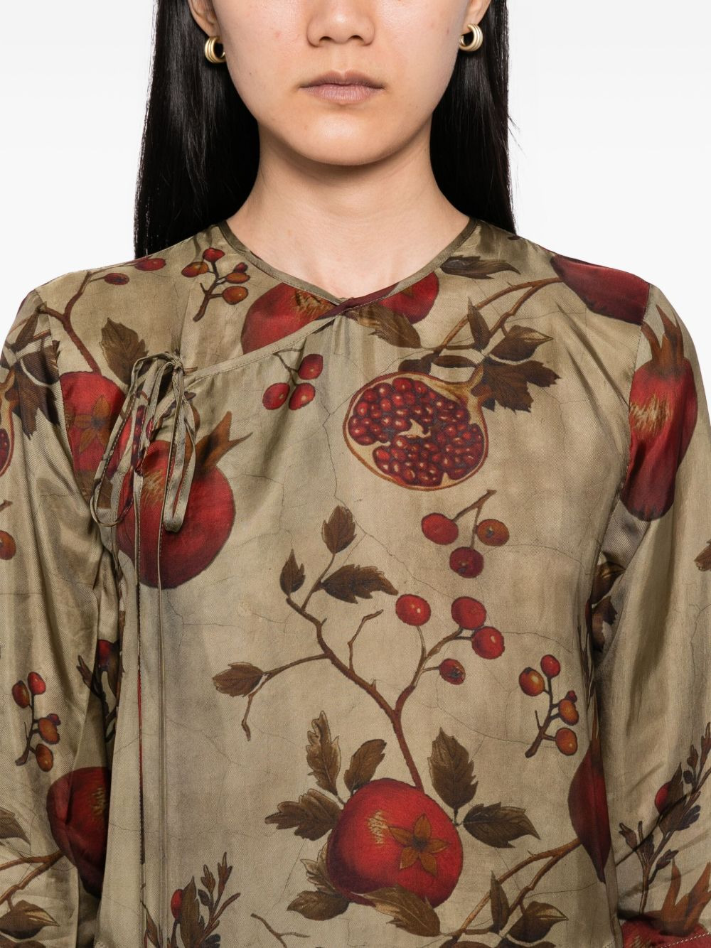 printed dress - 5