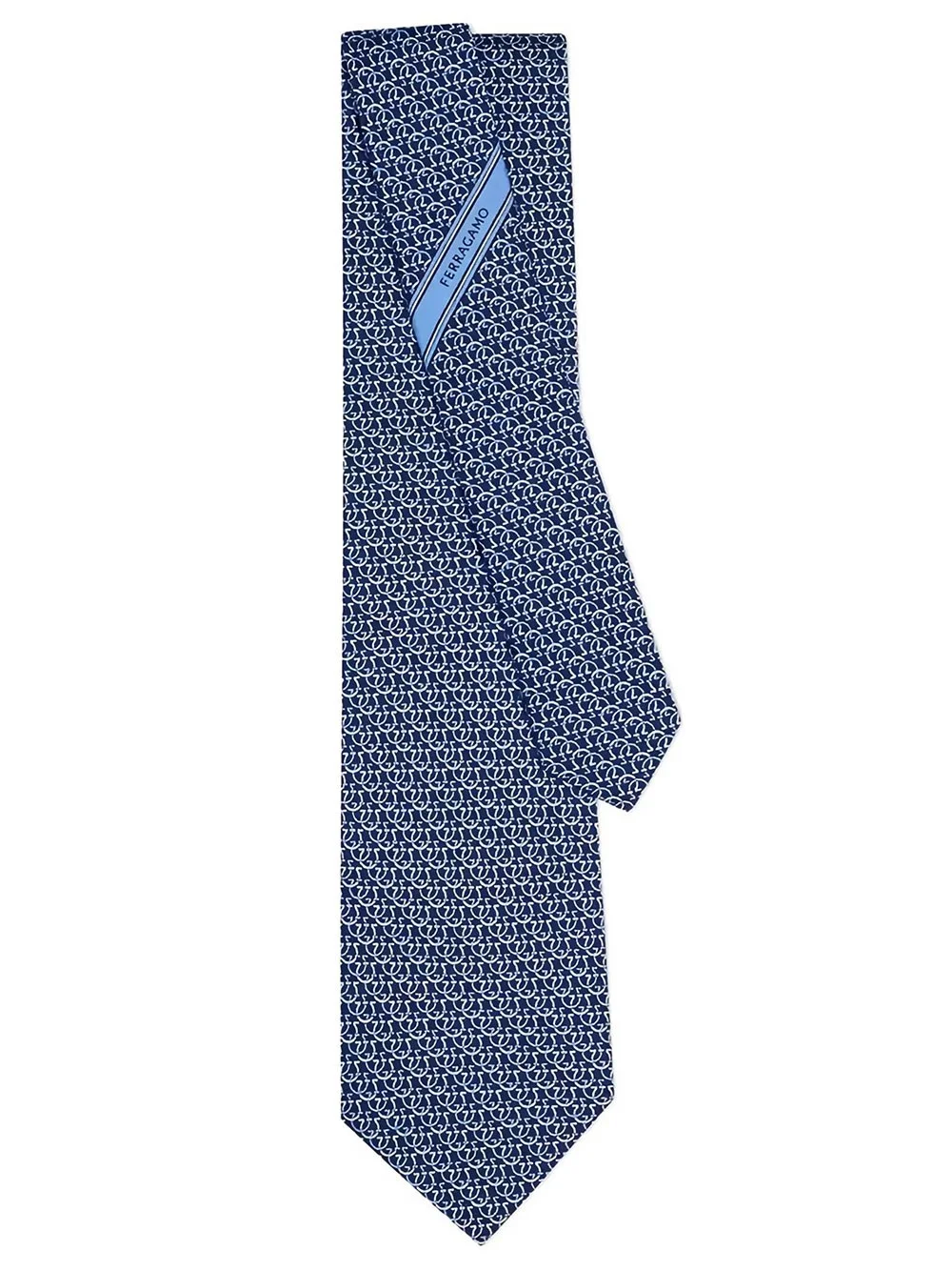 TIE IN SILK GANCINI CIRCLE PRINT - 1