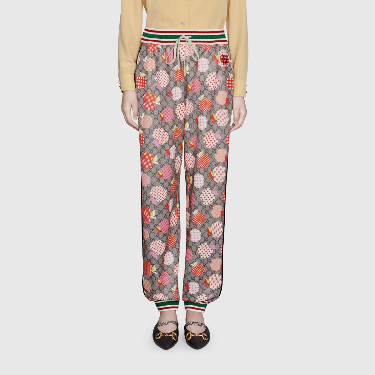 Women's Gucci Les Pommes jogging pant - 3