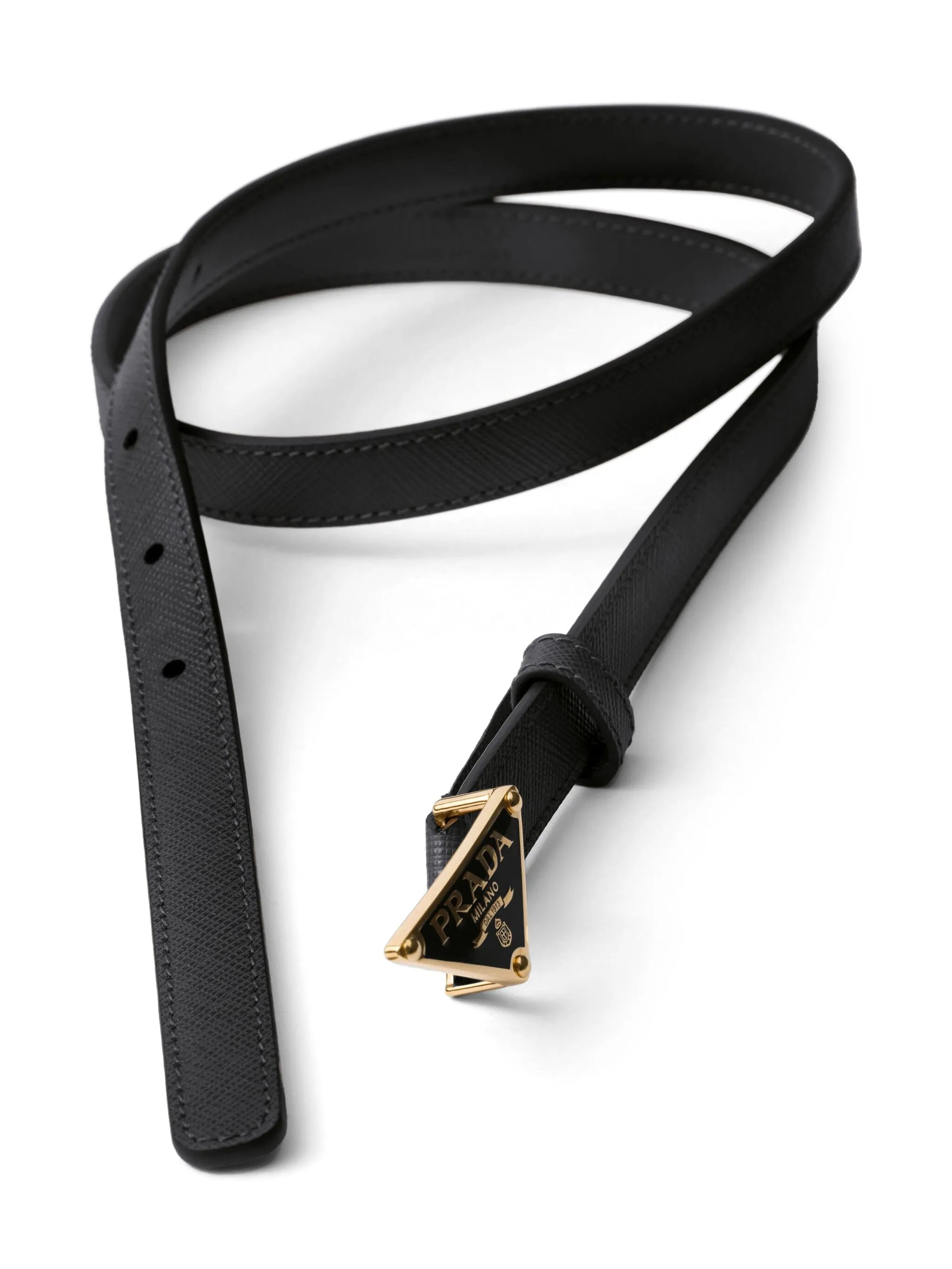 Saffiano-leather Belt - 2