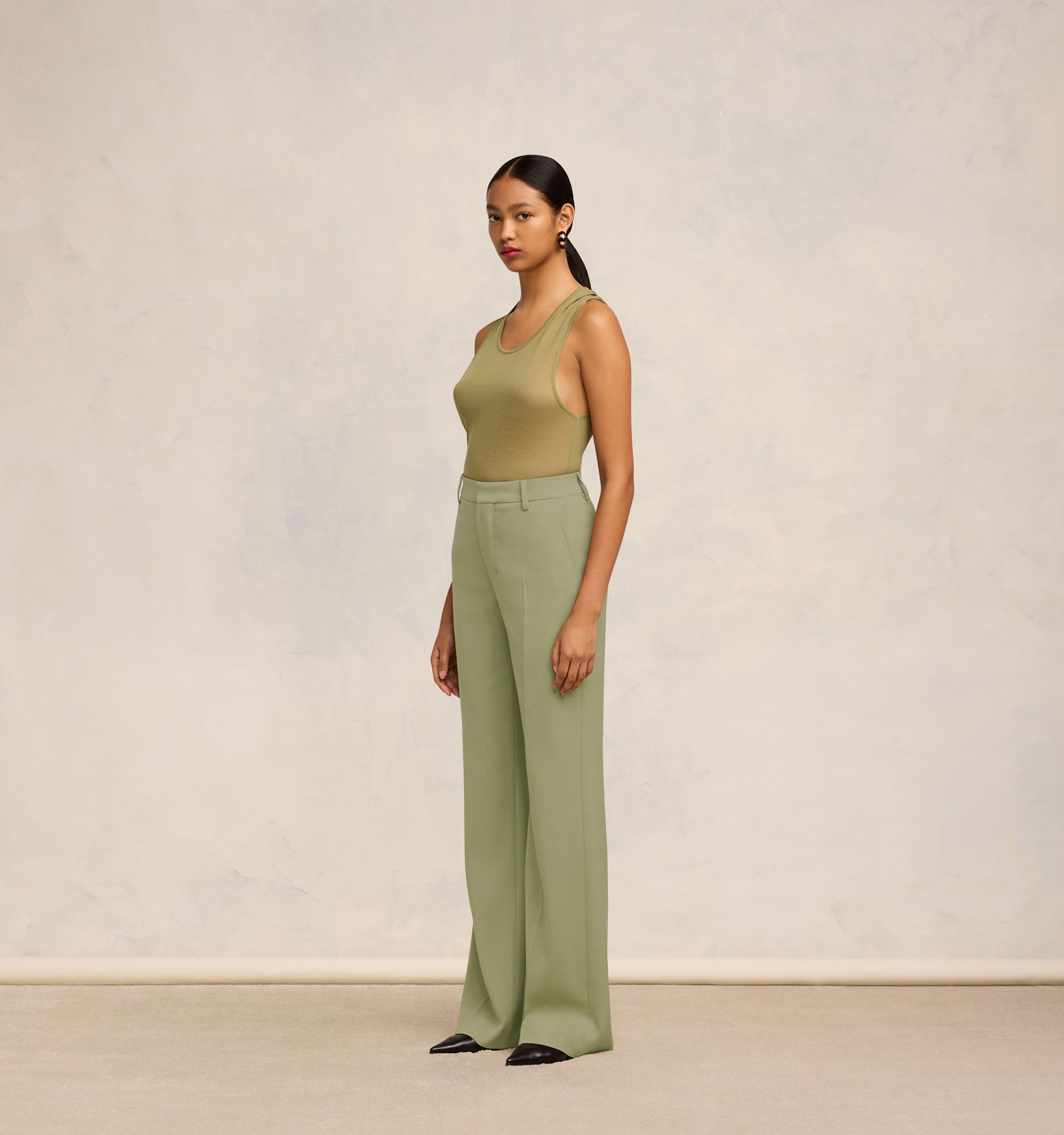 Flare Fit Trousers - 4