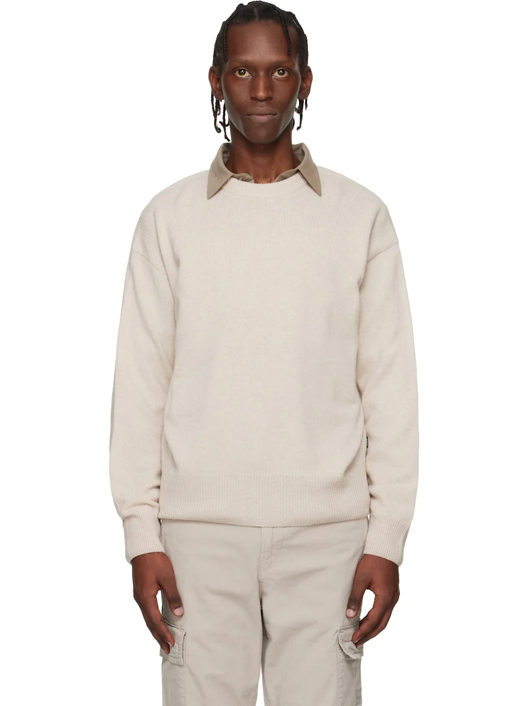 Off-White Relaxed-Fit Virgin Wool Sweater - 1