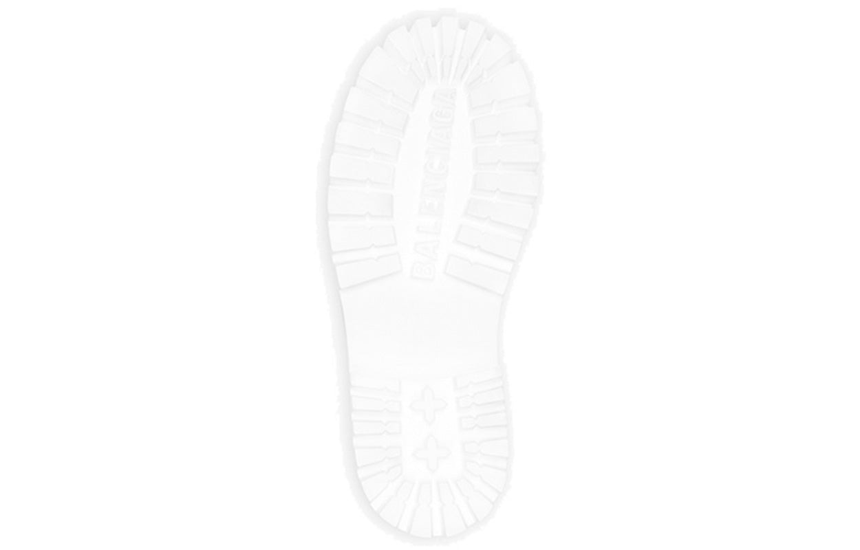 (WMNS) Balenciaga Strike Lace-Up Boot 'White' 590974WA9679011 - 6