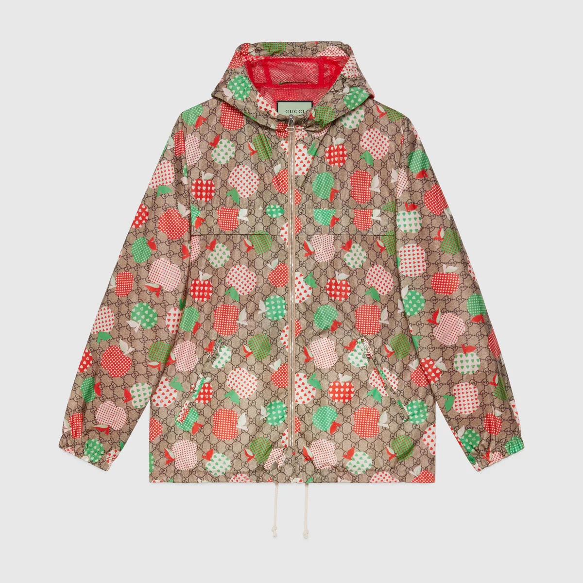 Men's Gucci Les Pommes nylon jacket - 1