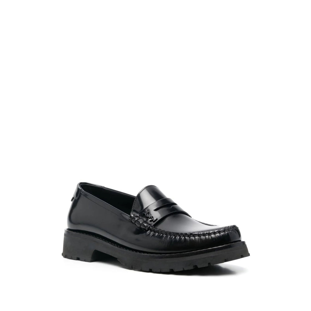 Saint Laurent Black Loafers Women - 3