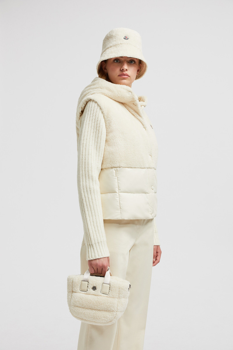 Moncler Caradoc Shearling Mini Tote outlook