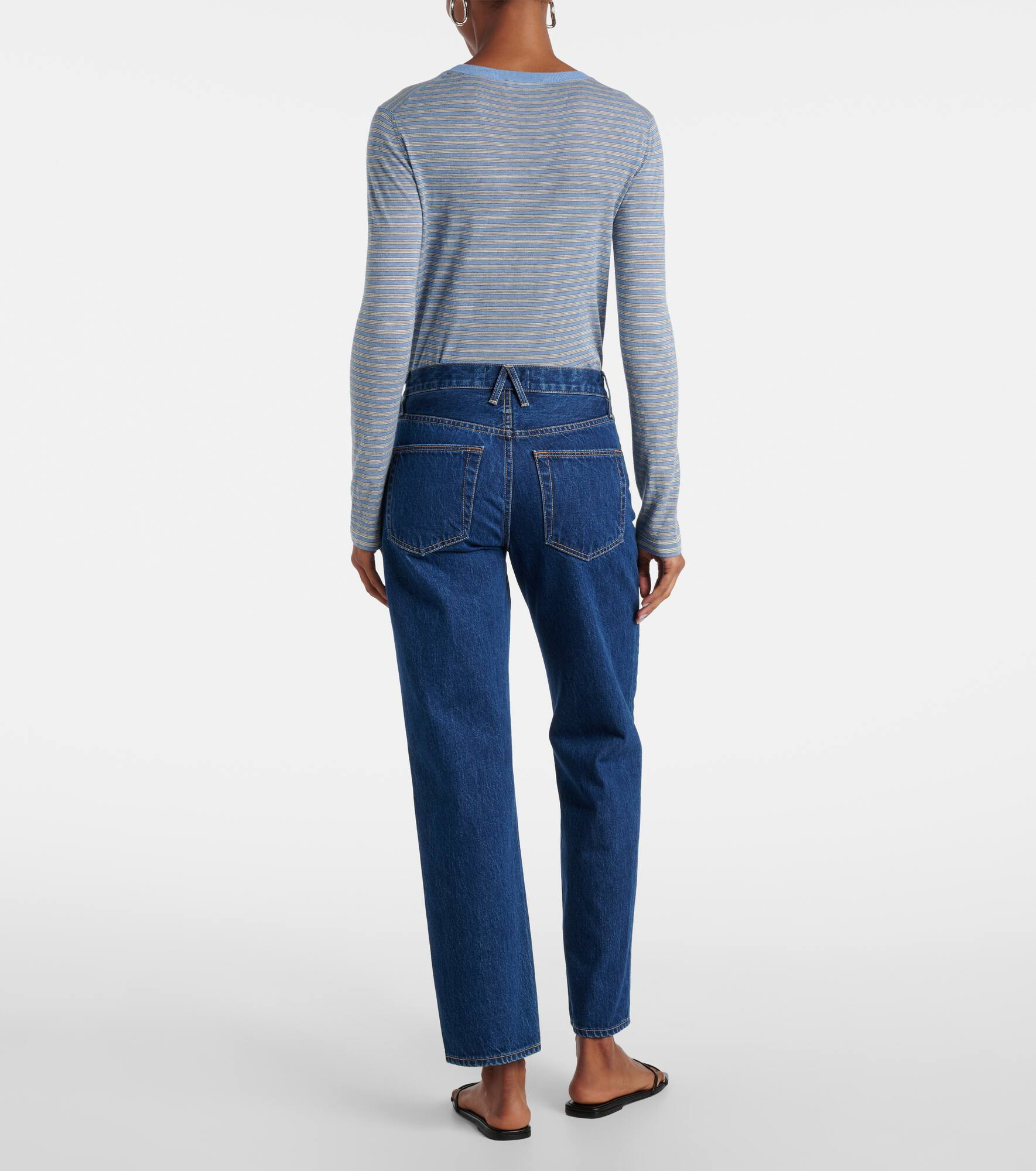 Sophie high-rise straight jeans - 3