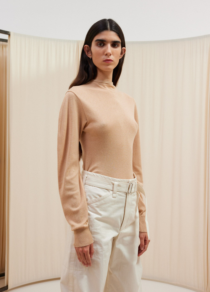 Lemaire SEAMLESS MOCK NECK JUMPER outlook