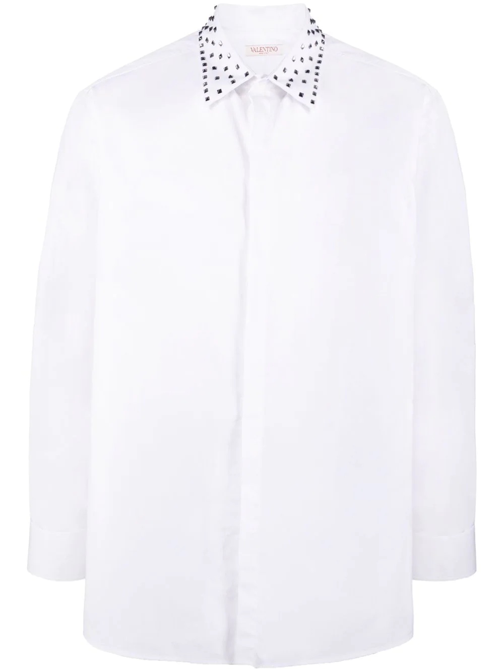 Rockstud-embellished tailored shirt - 1