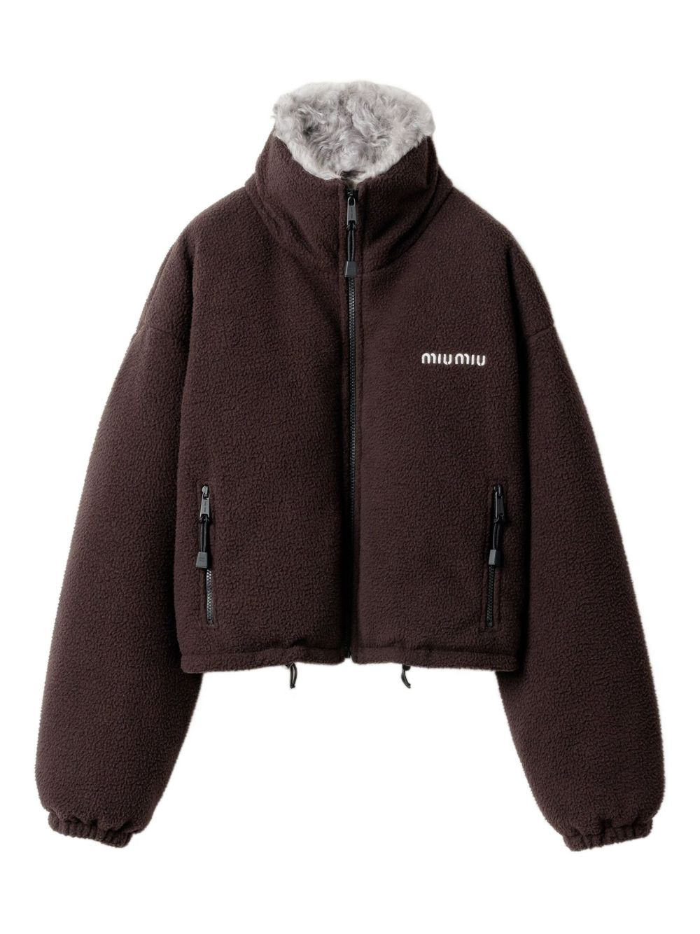 fleece down jacket - 2