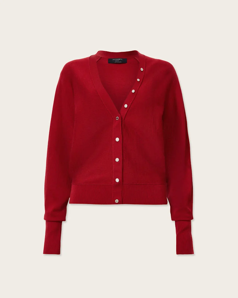 HONOR V-NECK CARDIGAN - 1