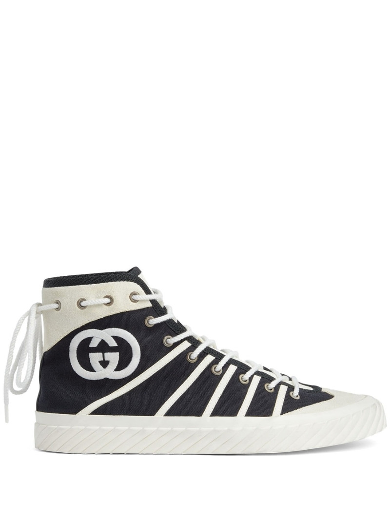 high-top GG sneakers - 1