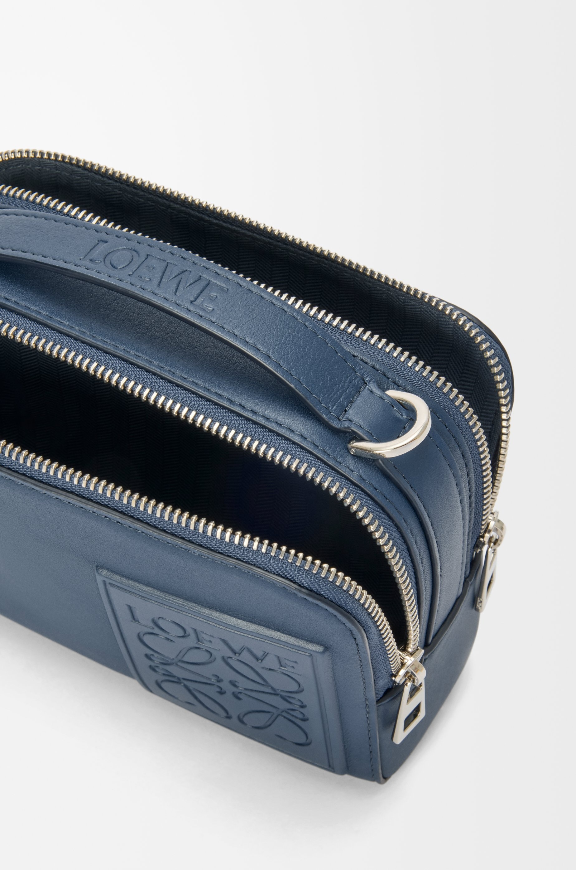 Mini crossbody camera bag in satin calfskin - 6