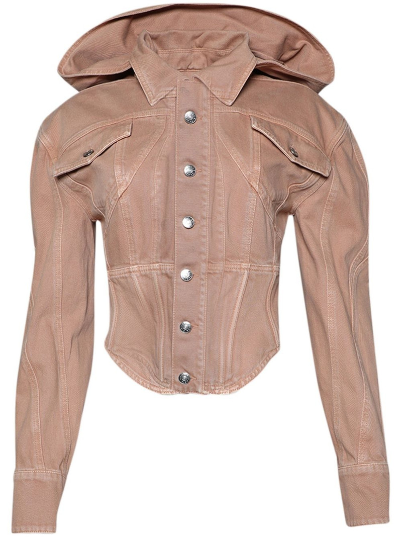 corseted denim jacket 1