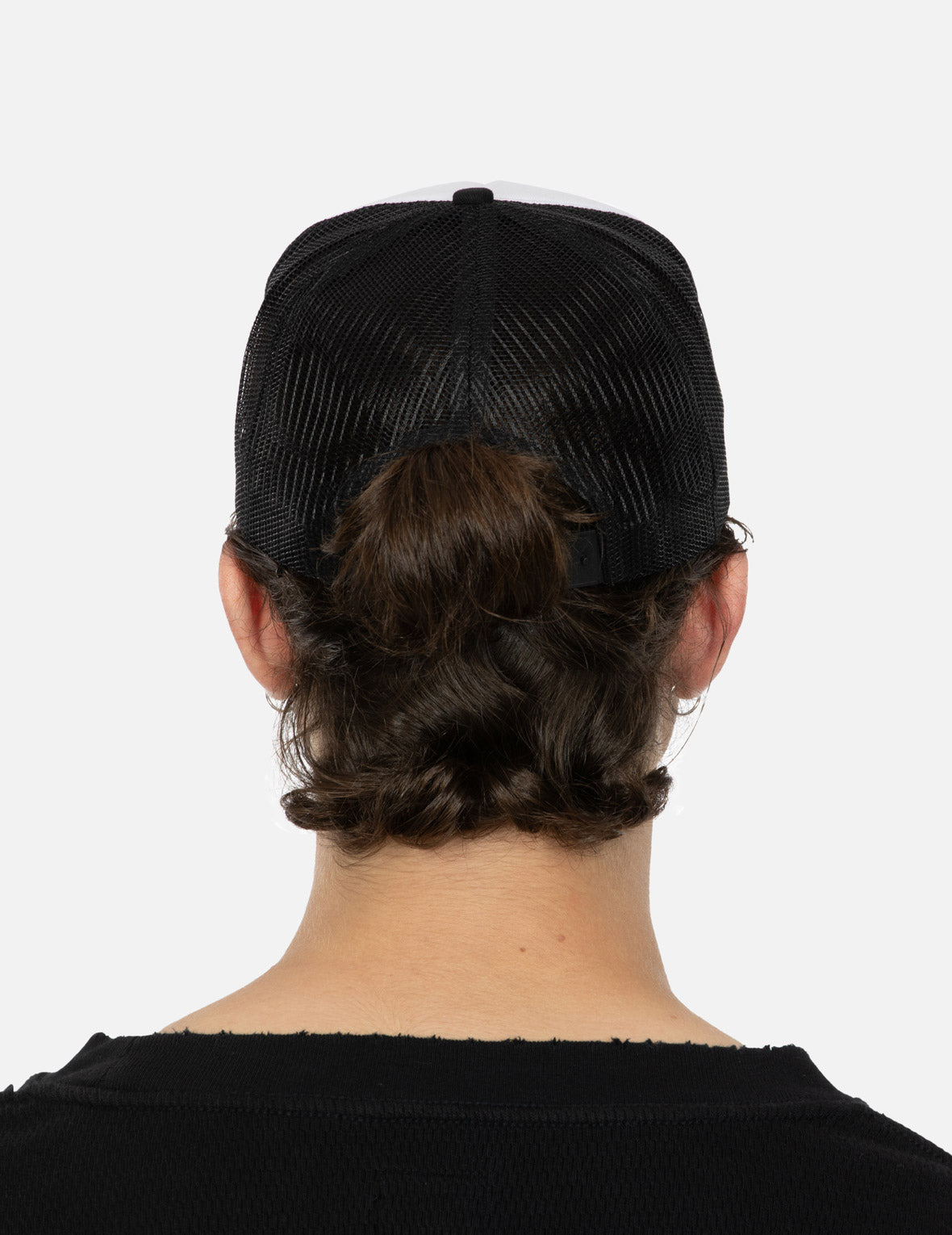 DOTTED LOGO EMBROIDERY TUCKER HAT - 6