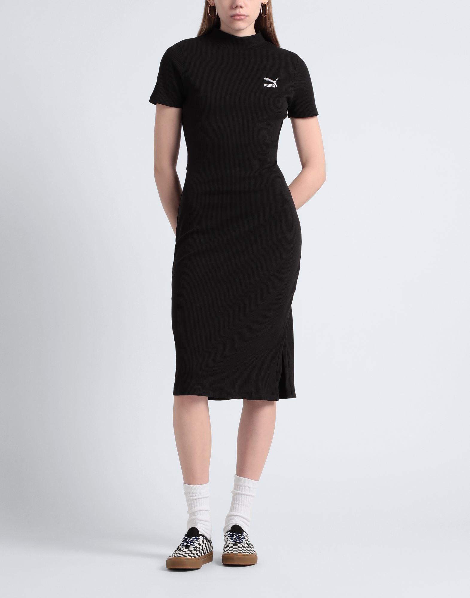 Black Women's Midi Dress - 2