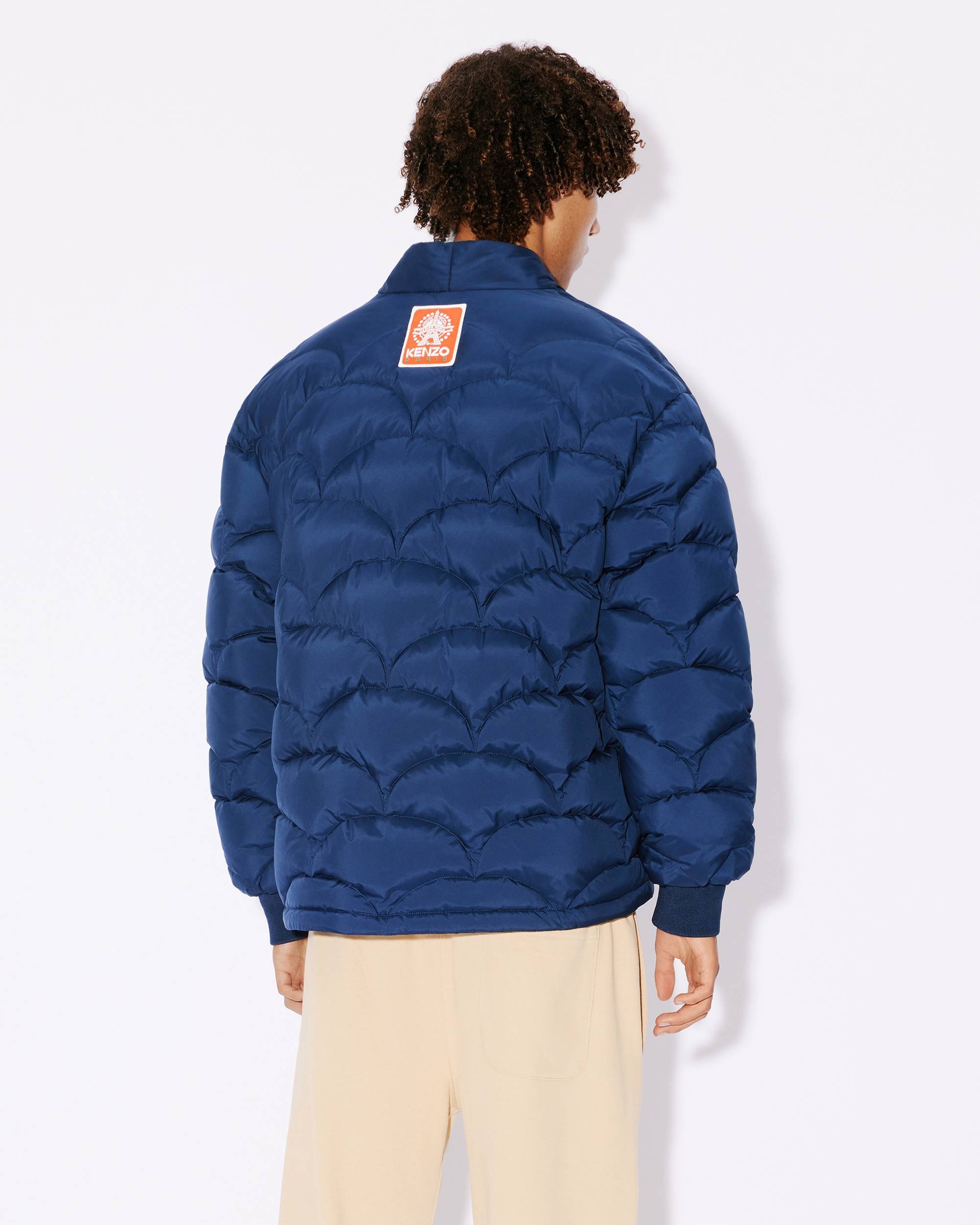 'KENZO Seigaiha' kimono padded coat - 4