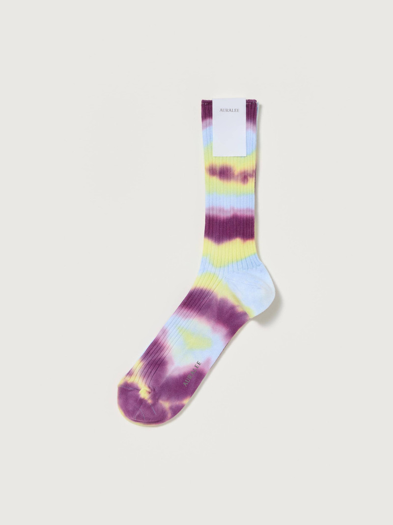 GIZA HIGH GAUGE TIE-DYE SOCKS 1