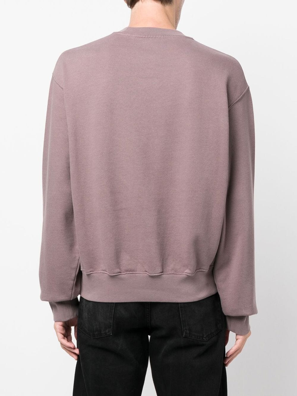 Censored print crew neck sweatshirt - 4