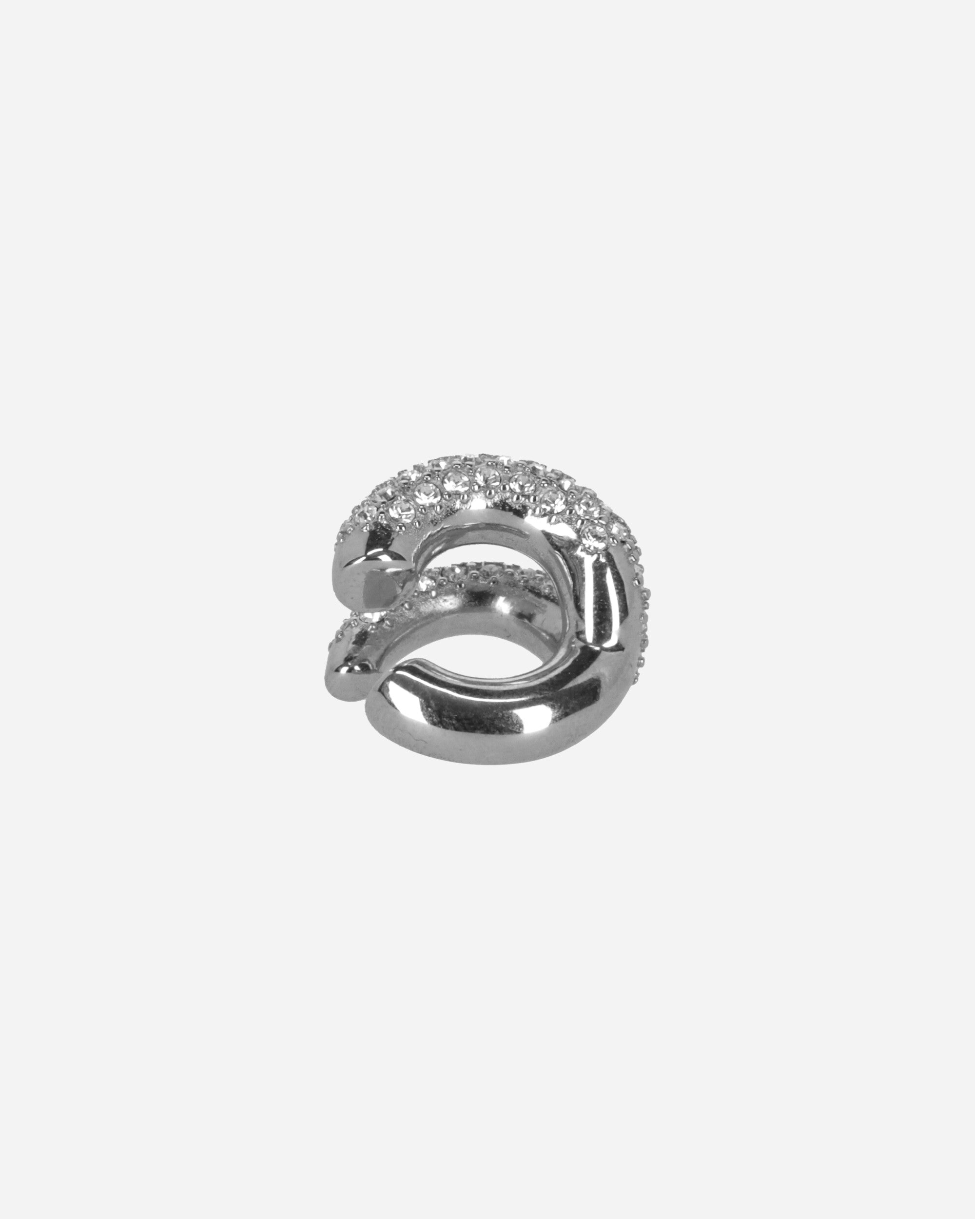 Crystal Stellar Ear Cuff Silver - 4
