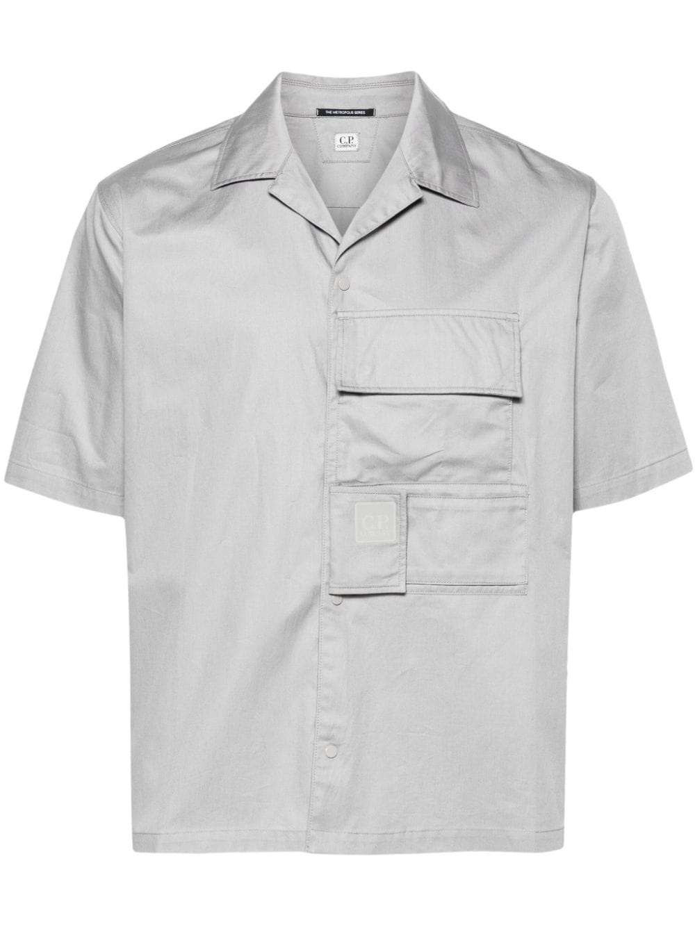 Metropolis Series gabardine shirt - 1