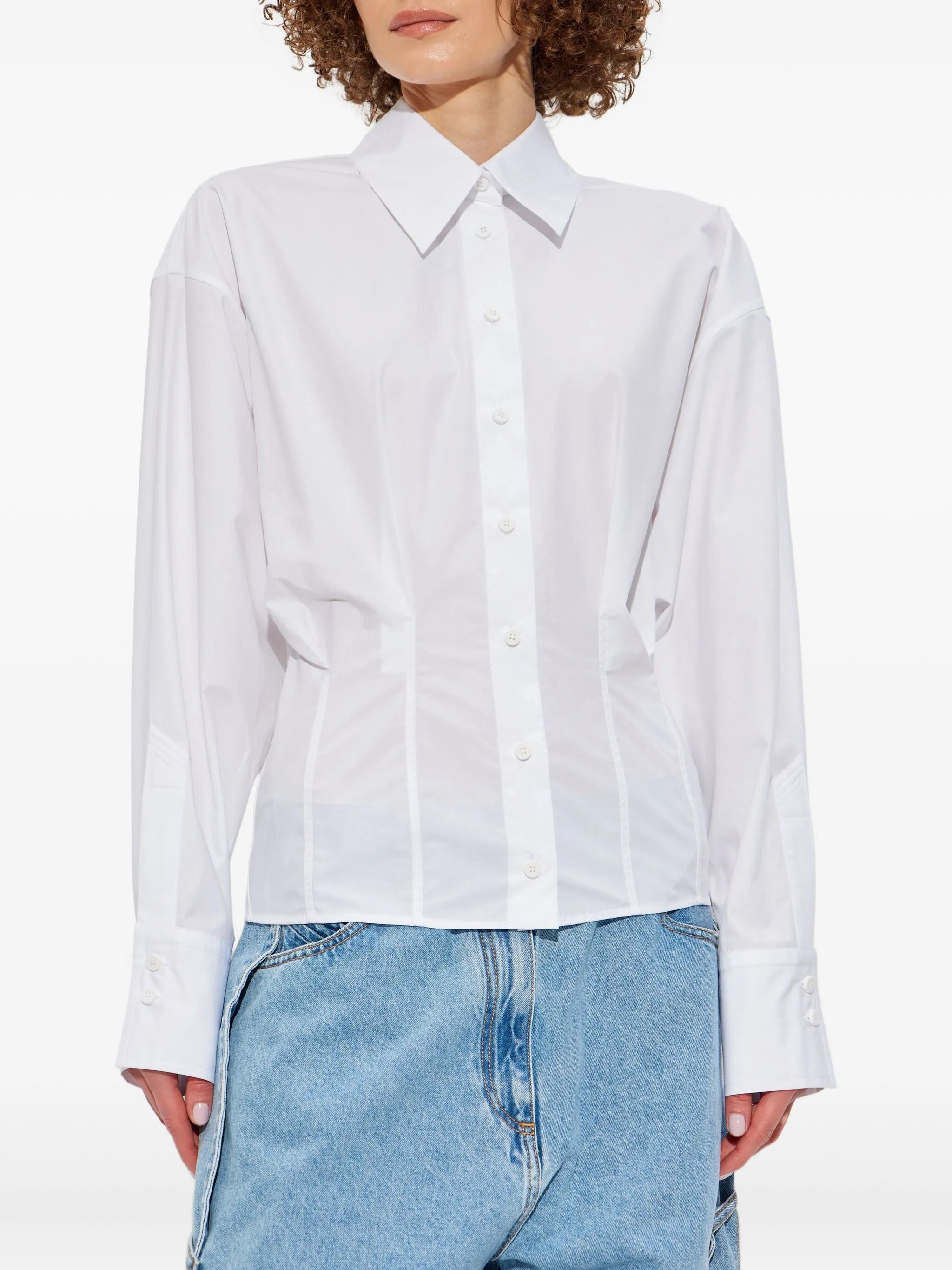 The Attico Cotton Fitted Shirt - 3