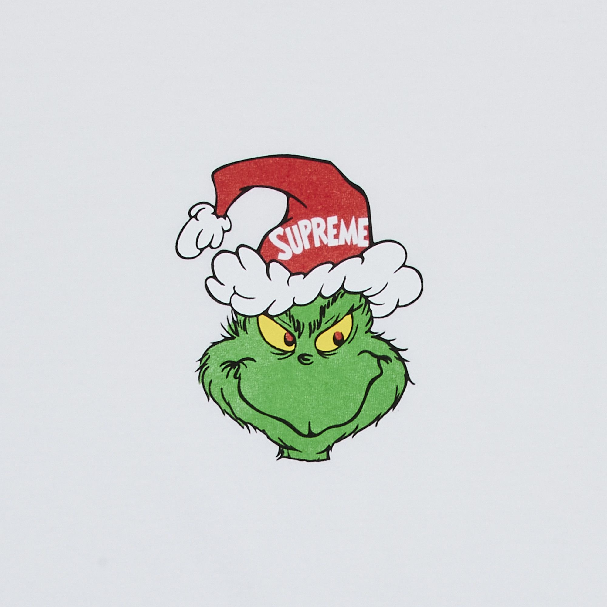 Supreme Grinch Tee 'White' - 2