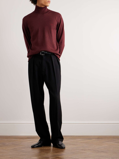 Etro Logo-Embroidered Wool Rollneck Sweater outlook