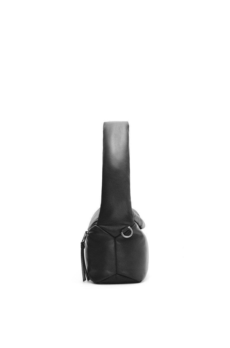 Puffer Puzzle Hobo bag in shiny nappa lambskin 5