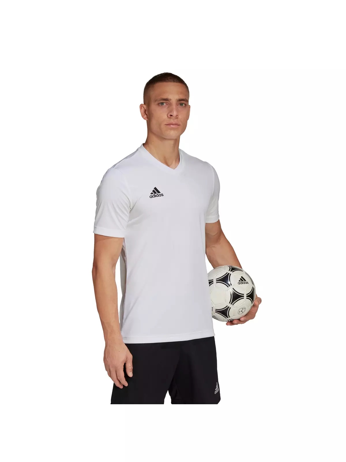 Men's Entrada 22 Soccer Jersey - White - 5