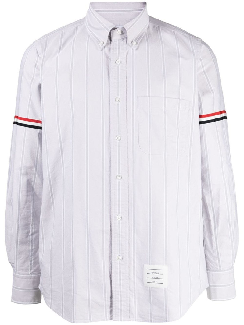 RWB-stripe cotton shirt 1