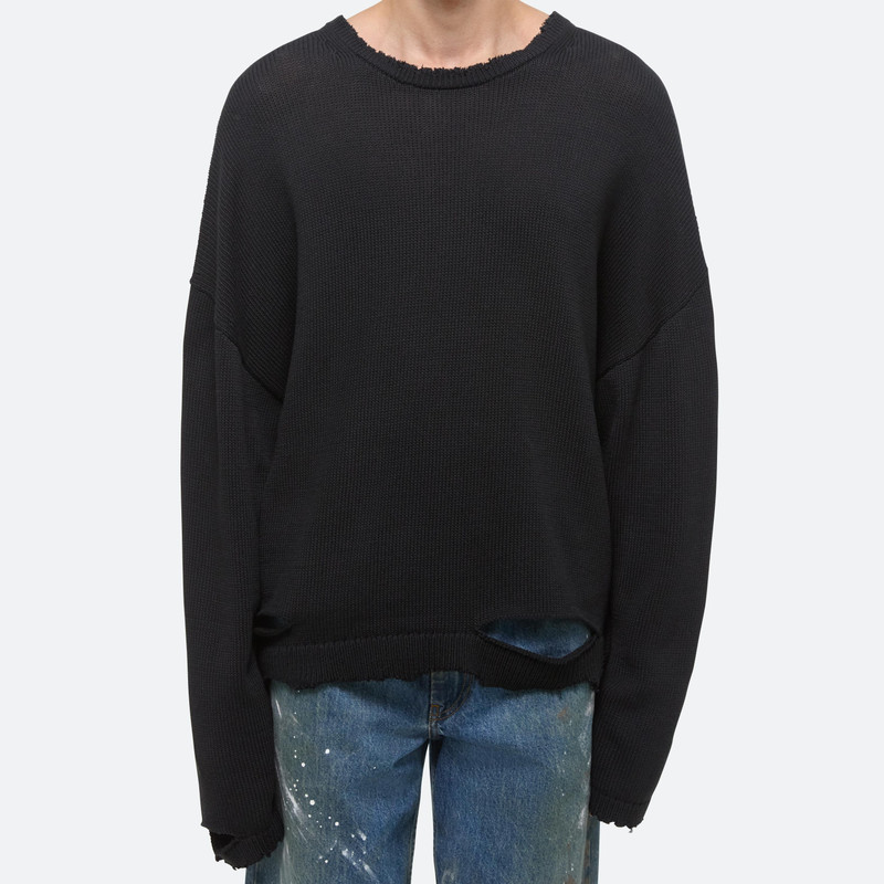 DISTRESSED RIBBED SWEATER 8