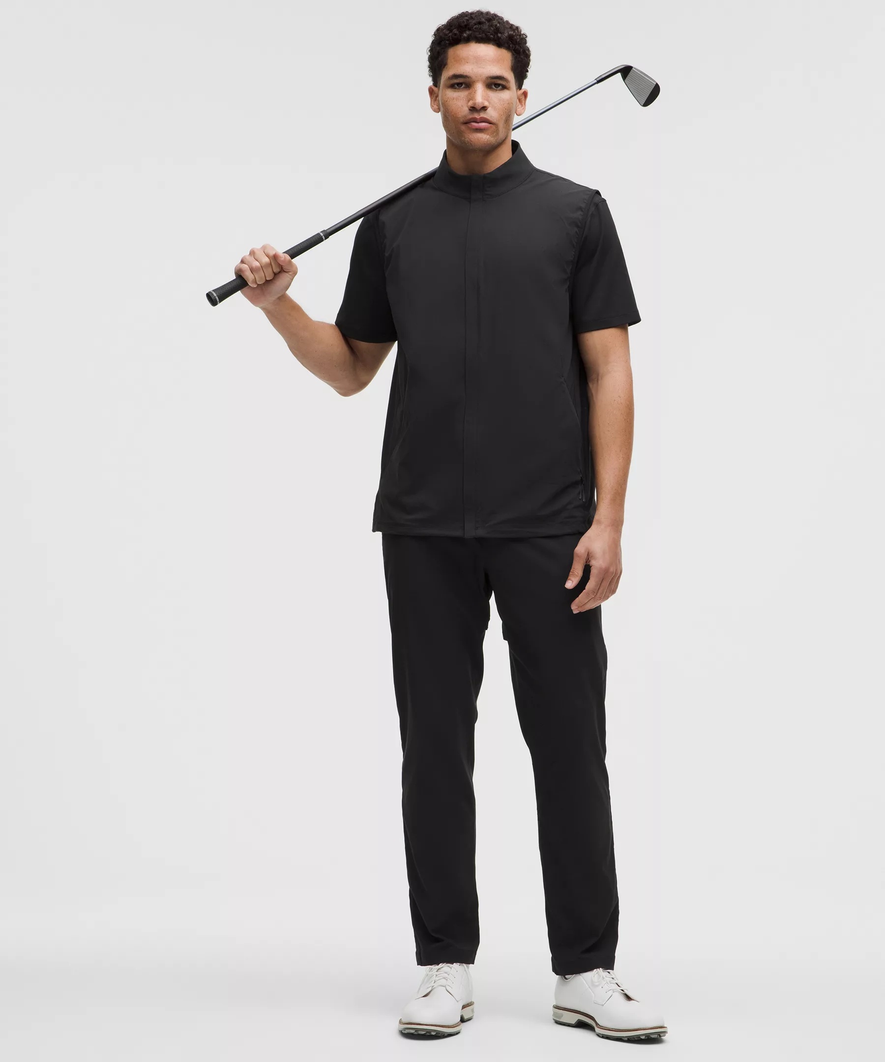 Windproof Full-Zip Golf Vest - 7