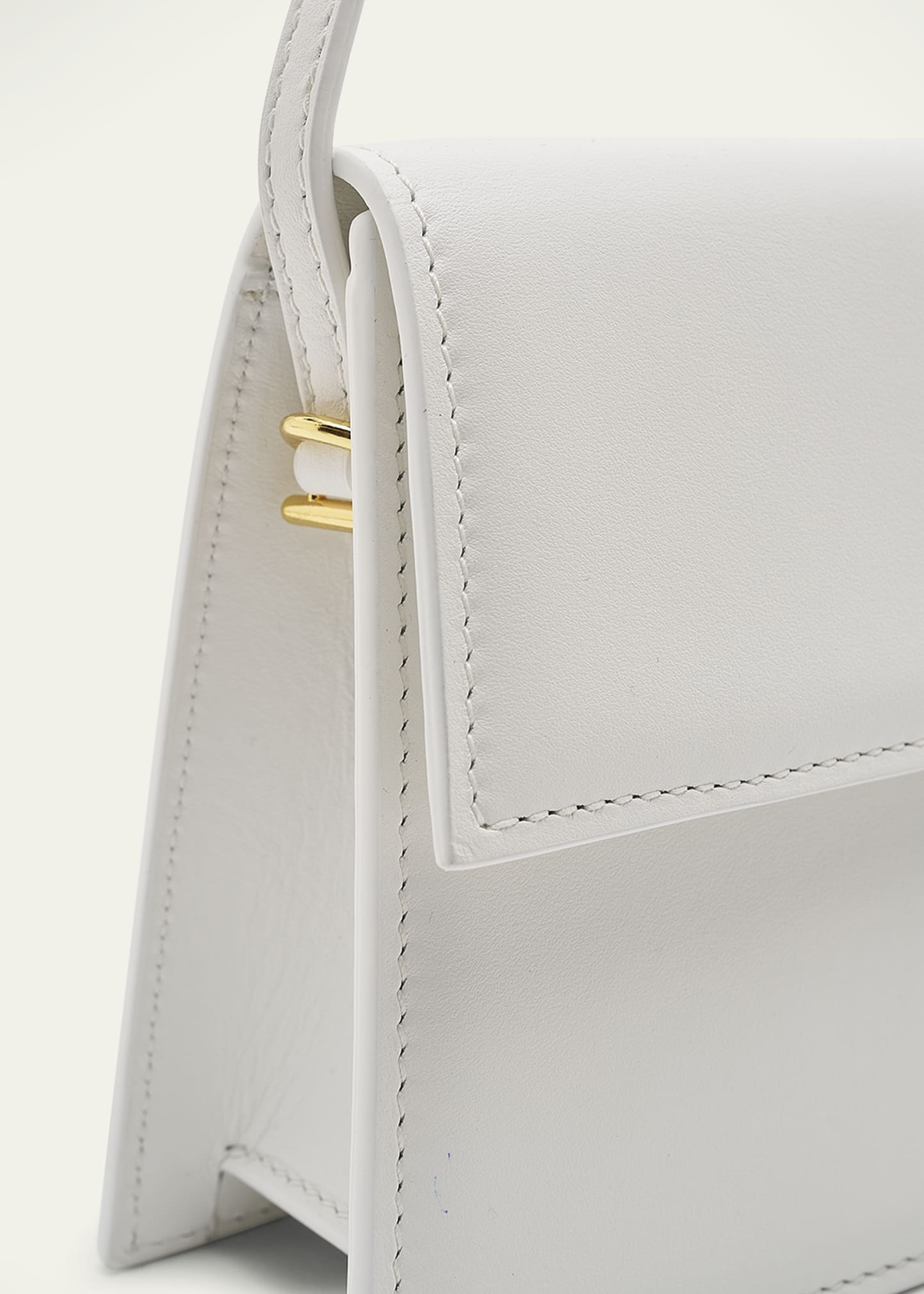 Le Bambino Long Leather Shoulder Bag - 6