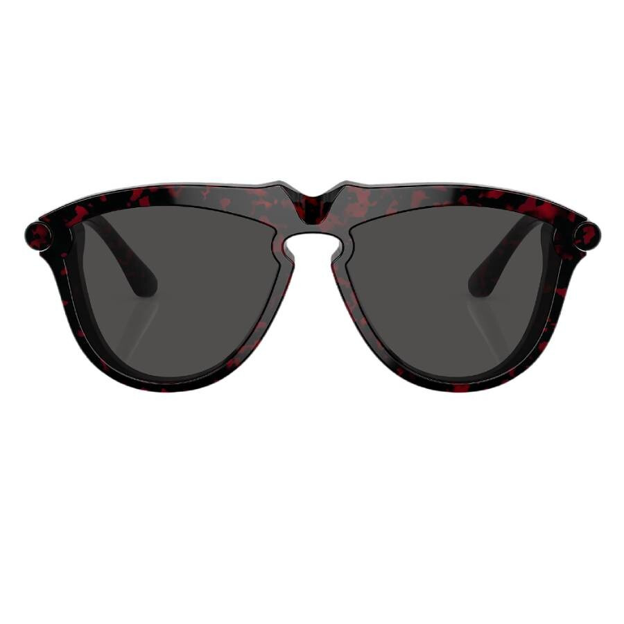 Burberry Dark Grey Pilot Men's Sunglasses BE4417U 410387 58 - 1
