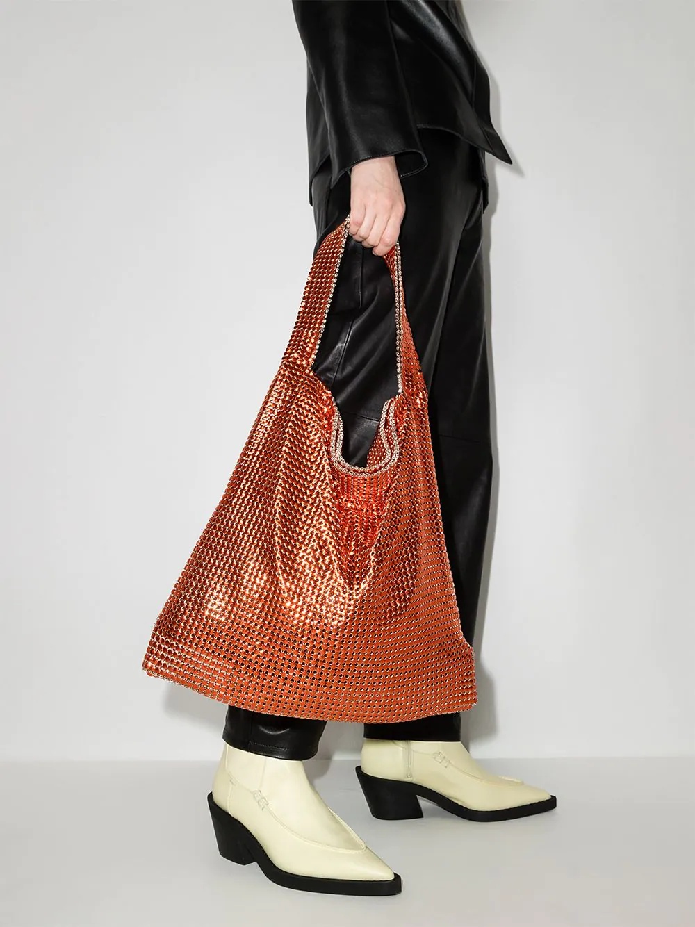 Pixel metallic tote bag - 2