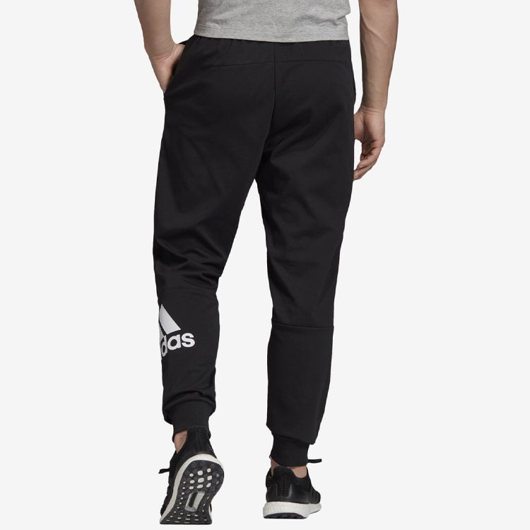 adidas Knitted Sports Long Pants Men Black EB5258 - 4