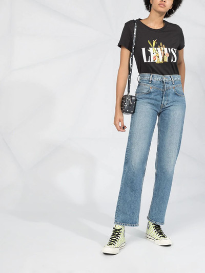 Levi's The Perfect logo print T-shirt outlook