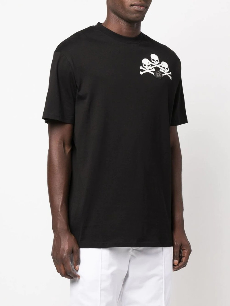 skull-print detail T-shirt 3