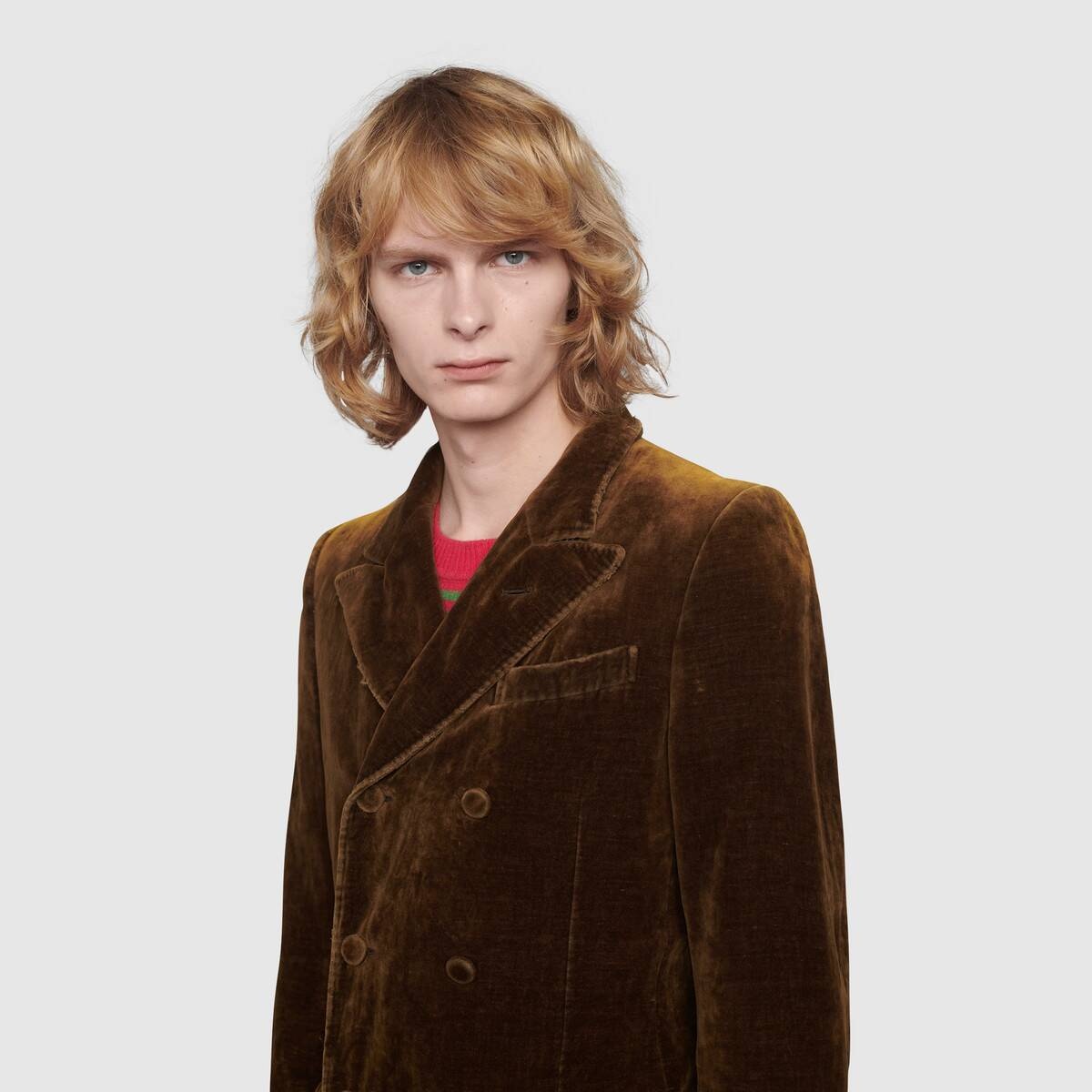 Long velvet jacket - 6