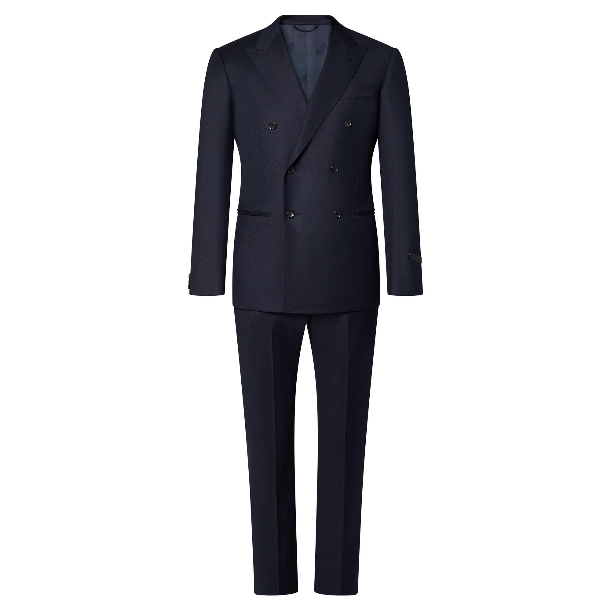 Single-Breasted Wool Blend Pont Neuf Suit - Men - Ready-to-Wear