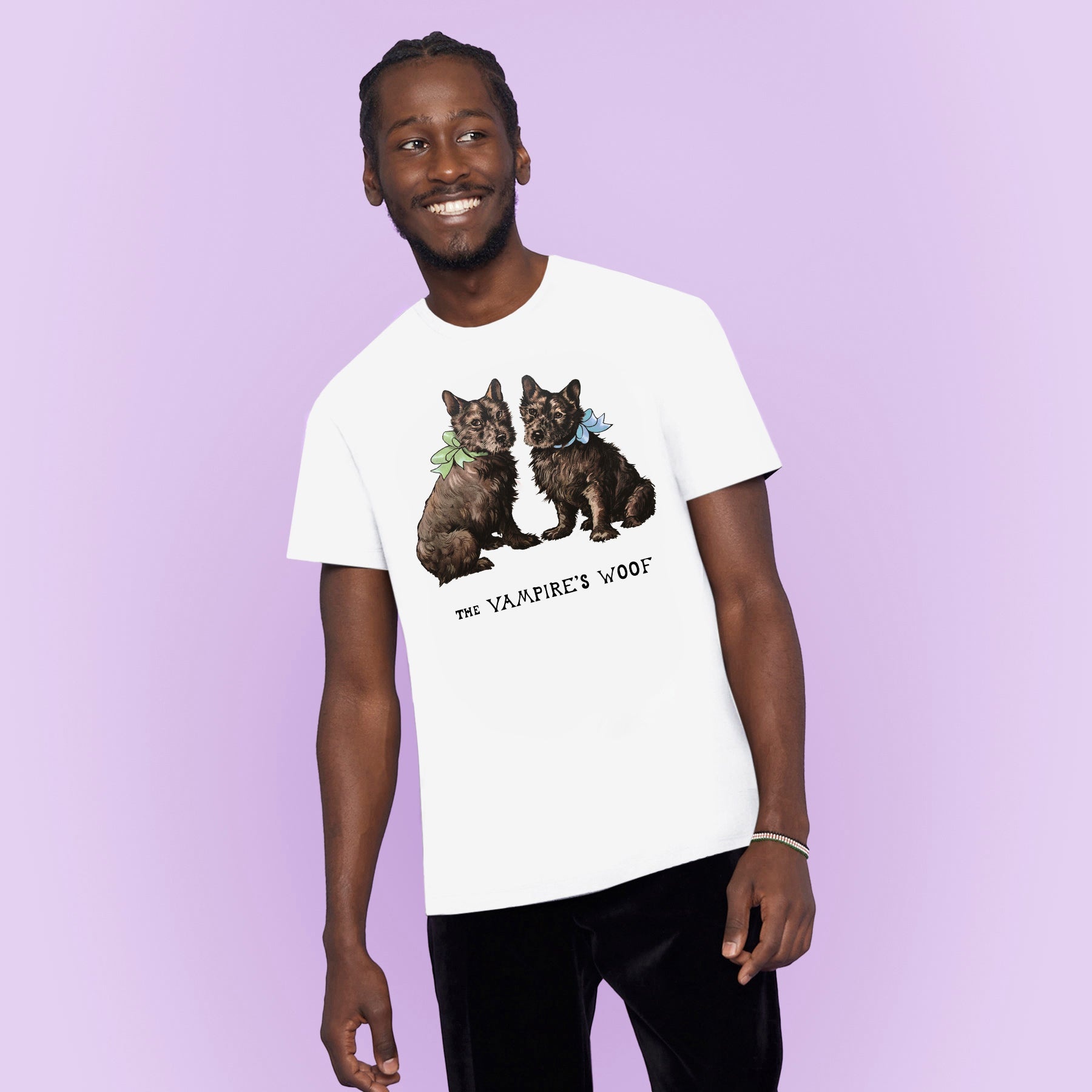 THE VAMPIRE'S WOOF! WOOF! T SHIRT - 3