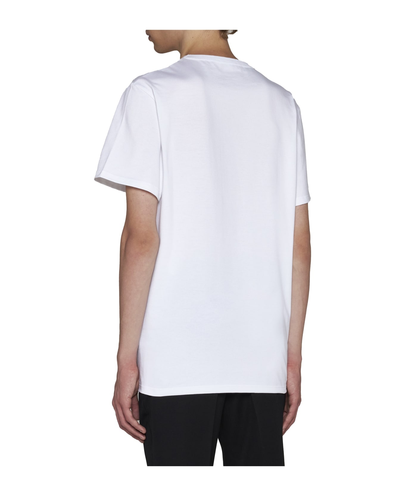 Logo Embroidery T-shirt - 4