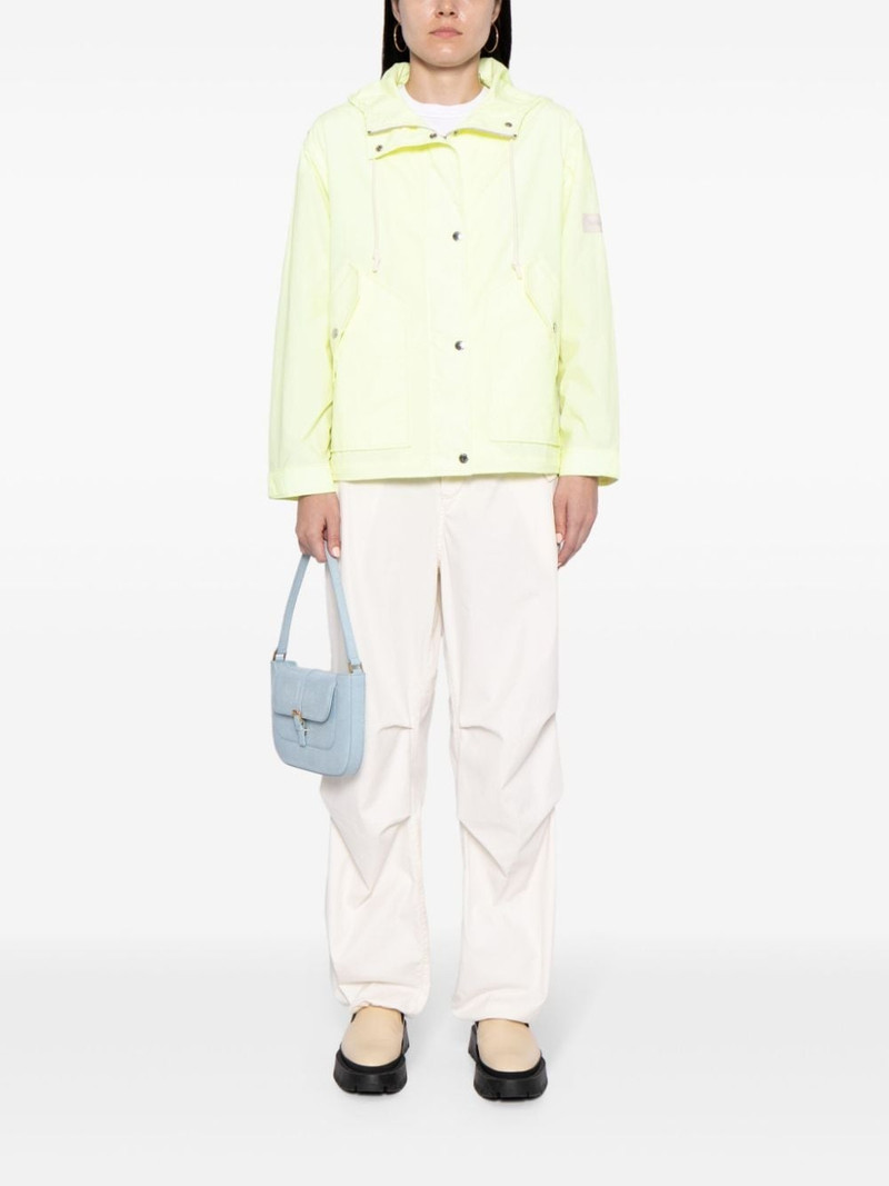 Yves Salomon press-stud hooded jacket outlook